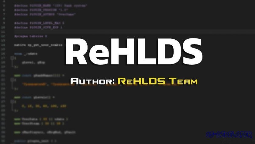 ReHLDS, Reverse-engineered HLDS 3.6.0.672