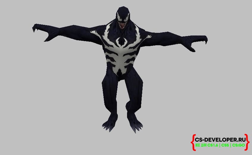 Модель «Веном / Venom» для CS 1.6