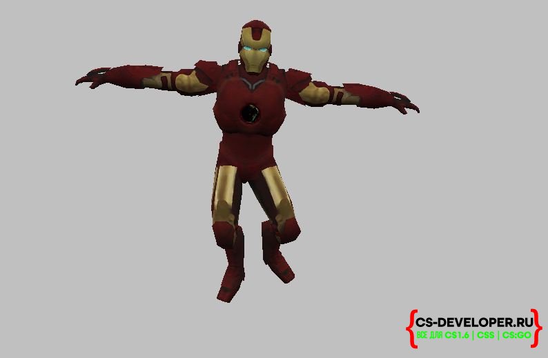 Модель «Iron Man — Железный Человек» для CS 1.6