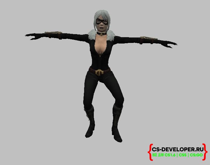 Модель «Black Cat — Черная Кошка» для CS 1.6