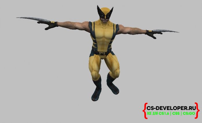 Модель «Wolverine — Расомаха» для CS 1.6