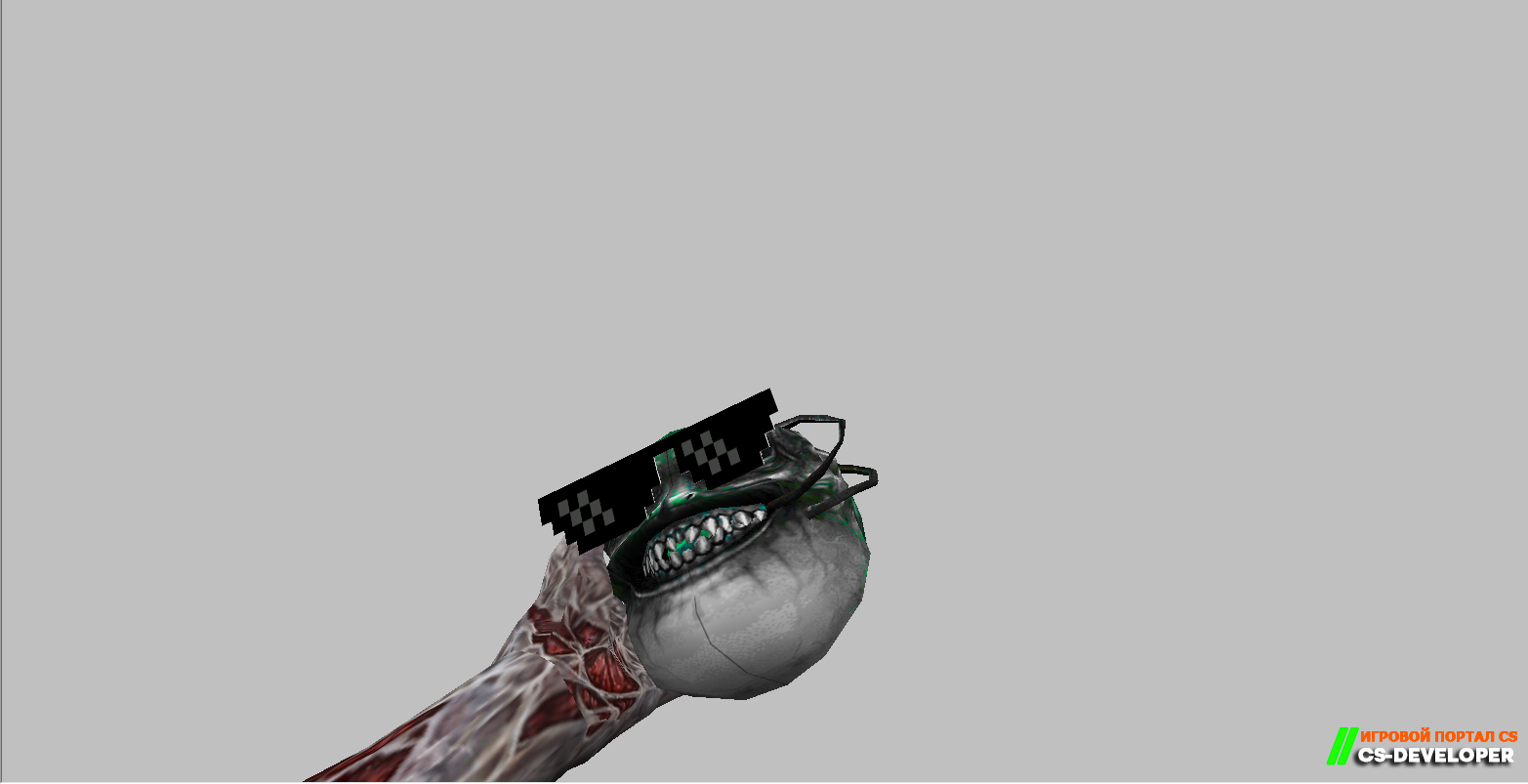Модель «Ама хасла зомби граната / ama hasl zombi granade» для CS 1.6