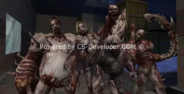 Пак моделей Zombie Darkness для CS 1.6